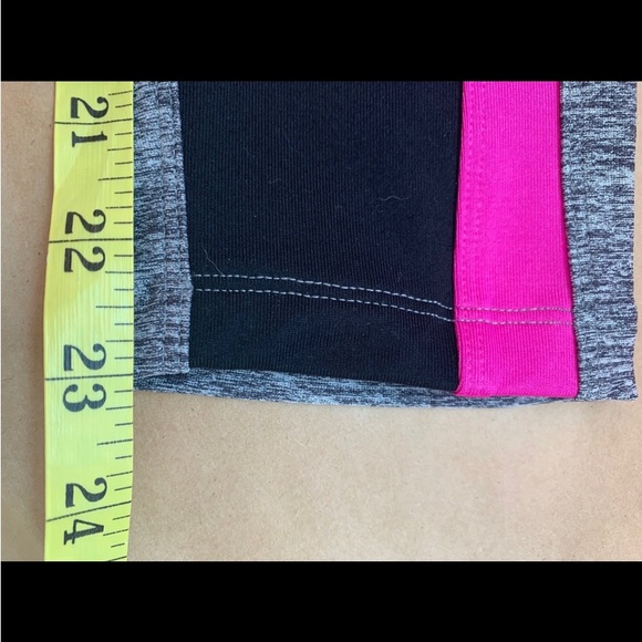 NEW VSPINK SS CAMPUS TEE W/HIGH WAISTED ANKLE LEGGINGS SET - Picture 13 of 13